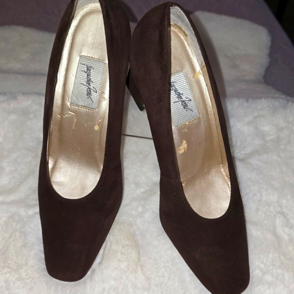 Jaqueline Ferrar Dark Brown Women's Pump